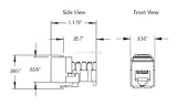 41108-RI3 Leviton QuickPort Category 3 Connectors