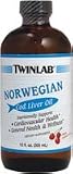TWINLAB, Cod Liver Oil Cherry - 12 fl oz