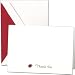 Crane Hand Engraved Ladybug Thank You Notes - 3 13/16
