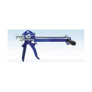 Wellmade Tool 3334 Dual Cartridge Caulking Gun - Hand Operated - 300 ml capacity by Wellmade Tool