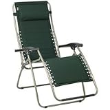 Padded RSX Recliner XL - England Fabric w Bronze Color Frame by Lafuma