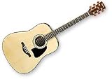 Ibanez AW3000NT Artwood Naturall Solid Spruce Top and Solid Mahogany Back and Sides