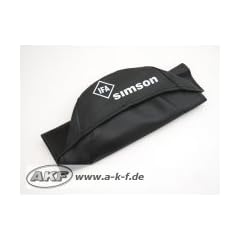 Sitzbezug, SIMSON in Schwarz, glatt f�r S51, KR51