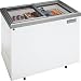 Frigidaire Commercial Series FCCG151FW 14.8 Cu. Ft. Food Service Grade Ice Cream Freezer with Sliding Glass Lid with Lock and NSF-Certified for Food Service Application