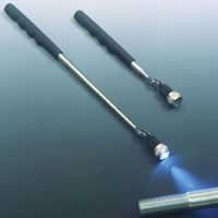 LED Lighted Magnetic Pick-Up Tool with Powercap