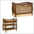 Athena Nadia 3-in-1 Convertible Wood Crib (Espresso)