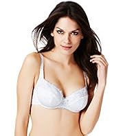 Per Una Broderie Non-Padded B-DD Bra with Modal