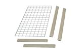 Bulk Rack Shelf Wire Deck 96x48 Tan