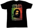 PETER TOSH - Dread And Alive - Black T-shirt