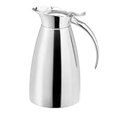 Elia Slimline Thermal Jug SCV 0.6ltr | 3 Cup Thermal Jug, Stainless Steel Vacuum Jug, Thermal Flask