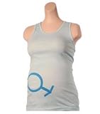 It's a Boy! Mod Symbol Maternity Tank Top by ROCKSTARMOMS