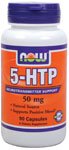 5-HTP by NOW Foods - Mental Fitness (50mg - 90 Capsules)