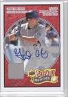 2008 Upper Deck Heroes Jersey Autograph Red #58 - Garrett Atkins/25