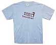 FRANZ FERDINAND - Flock Logo - Blue T-shirt