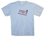 FRANZ FERDINAND - Flock Logo - Blue T-shirt