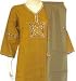 Indian Salwar Suit Printed Embroidered Cotton Womens Summer Clothes Size L (slk250)
