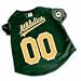 Oakland A's Pet Jersey, X-Large