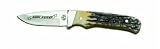Keen Kutter 7 Gen India Stag Bone DrPt w/Sh Folding Knife KK548