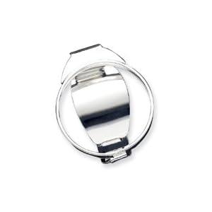 Sterling Silver Silver Dollar Money Clip - JewelryWeb