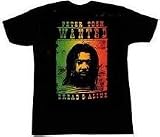 PETER TOSH - Dread And Alive - Black T-shirt