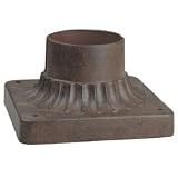 Minka Lavery Pier Mount 7930-91 3.5" Height x 5.75" Width Antique Bronze Outdoor Lighting