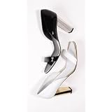 'MOGUL' PATENT SANDALS BY BILL BLASS COUTURE at Bill Blass