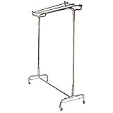 Portable Coat Rack with Hat Shelf: 36W x 67H x 12D