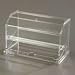 Carlisle SSD10007 Clear 11-Inch Acrylic Straw Dispenser