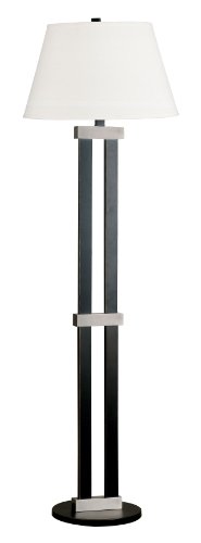 Kenroy Home 20589ORB Bainbridge Floor Lamp, Oil Rubbed Bronze with Brushed Nickel Accents On Sale