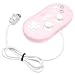 Bargaincell- Permium Protective Transparent Pink Silicon / silicone Skin Cover Case For Nintendo Wii Classic Contoller