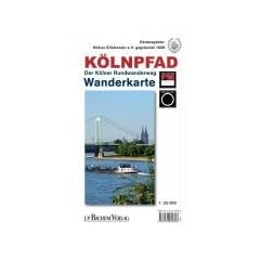 K�LNPFAD. Wanderkarte: Der K�lner Rundwanderweg