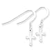 Sterling Silver Cross Earrings