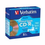 Verbatim UltraLife Gold Archival Grade - 5 x CD-R - 700 MB ( 80min ) 52x - jewel case - storage media