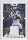 2008 Topps Retail Game Jerseys #JD - Jake Delhomme