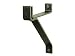 Enclume WB-4-HS 4-Inch Wall Bracket, Hammered Steel