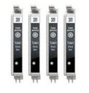  : PCArena - 1 Set of 4 Black Compatible Ink Cartridges for Epson Stylus D120 D92 D78 DX4000 DX4050 DX5000 DX5050 DX6000 DX6050 DX7000 DX7450 DX8450 Compatibles T711 T712 T713 T714 - v3.2 inks work with all the latest Epson printers