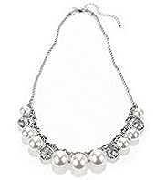 Per Una Faux Pearl & Multi-Faceted Rope Necklace