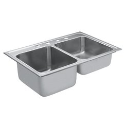 Moen 22219 Kitchen Sink 2 Bowl