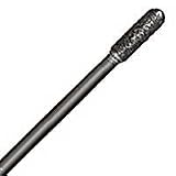 Dumont Sintered Diamond Point, Ball Nose, Fine, 3.7mm OD, 3/32in Shank, Blue (Pack of 1)