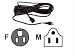 Belkin Pro Series Universal Ac-style Extension Power Cable - Power Extender - Nema 5-15 (m) - Nema 5-15 (f) - 6 Ft