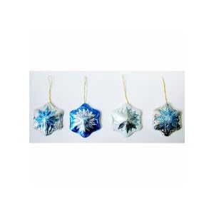 Holiday Snowflake Chocolate Ornaments