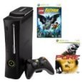 XBox 360 Elite bundle. (includes Forza Motorsport3, Pure, Lego Batman and Additional Black Controller)