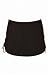 Plus-Size Skirts | Skirt Sizes - Beach Belle® Black Plus Size Side Cinched Swim Skirt - Plus Size Swimsuit Plus Size Swimsuit
