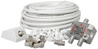 Satellite Coaxial Splitter Kit