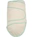 Miracle Blanket Beige with Green Trim