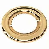 Kwikset #293 3 CP PB Round Trim Rosette