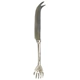 Decorative Cheese Knife With Stainless Steel Hands Handle Set 2 by Traders and Company