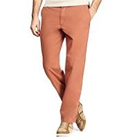 North Coast Pure Cotton Slim Fit Straight Leg Chinos