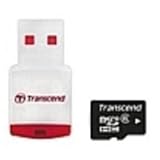 Transcend Micro SDHC 16GB Class 2 Speicherkarte mit RDP3-Kartenleseger�tvon "Transcend"