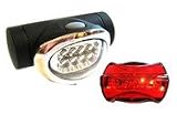 Sunlite LED Headlight Taillight Combo Bike